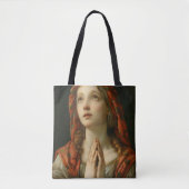 Renaissance Praying Girl トートバッグ (正面)