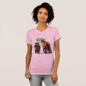 Renard Roux et Raton Laveur : Coeur de Lune Tシャツ (正面フル)