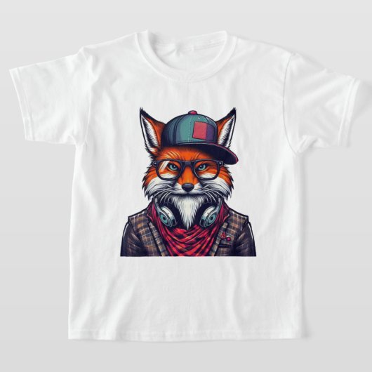 Renard Streetwear : Le Maître du Style Urbain Tシャツ (レイダウン)