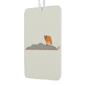 🦊 Renard sur le Rocher カーエアーフレッシュナー (左)