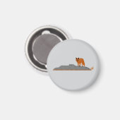 🦊 Renard sur le Rocher マグネット (正面/裏面)