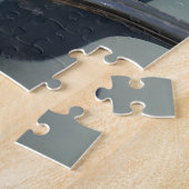 Renaul* 4CV、ヴィンテージフランスの車。 ジグソーパズル (側面)