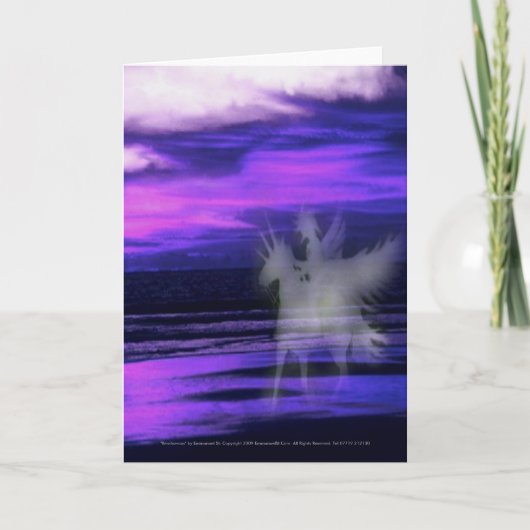 RENDEZVOUS：共感書： （逆の詩）。 カード (正面)