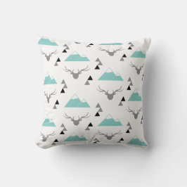 Rendier/ Bergen Groen クッション