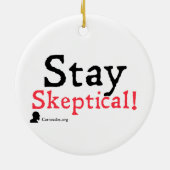 Rene Descartesのオーナメント セラミックオーナメント (裏面)