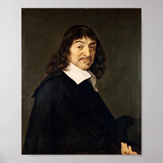 René Descartes ポスター (正面)