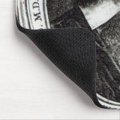 Rene Descartes 1644年のポートレート マウスパッド (コーナー)