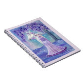 Rene LavoieによるUnicorn and Fairy notebook journal ノートブック (右側)