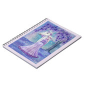 Rene LavoieによるUnicorn and Fairy notebook journal ノートブック (左側)