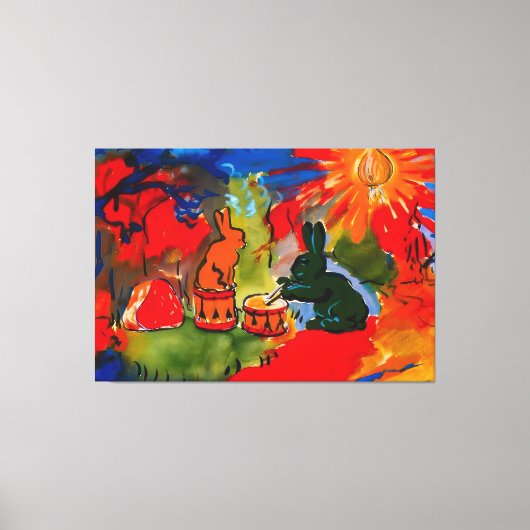 Rene Magritte art キャンバスプリント (正面)