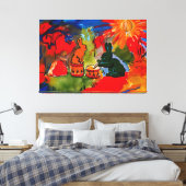 Rene Magritte art キャンバスプリント (インサイチュ (寝室))