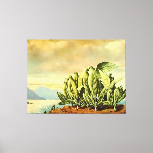 Rene Magritte art キャンバスプリント (正面)