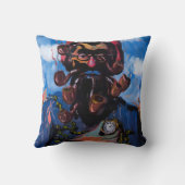 Rene Magritte art クッション (裏面)