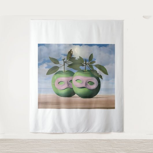 Rene Magritte art タペストリー (正面)