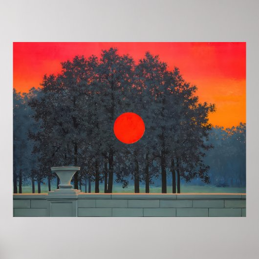 Rene Magritte art ポスター (正面)