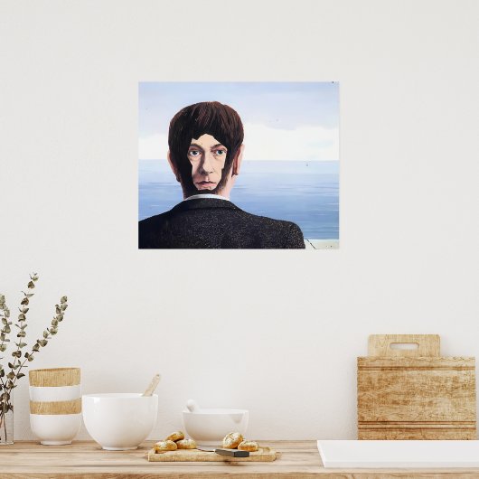 Rene Magritte art ポスター (キッチン)