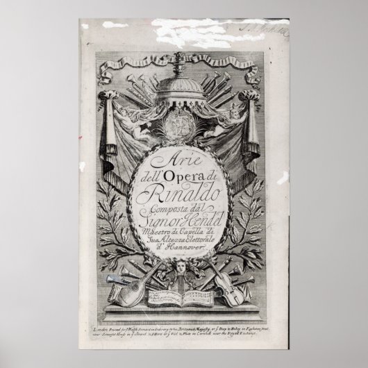 Rene Robert Cavelier de la Salleのグリフォン ポスター (正面)