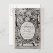 Rene Robert Cavelier de la Salleのグリフォン ポストカード (正面/裏面)