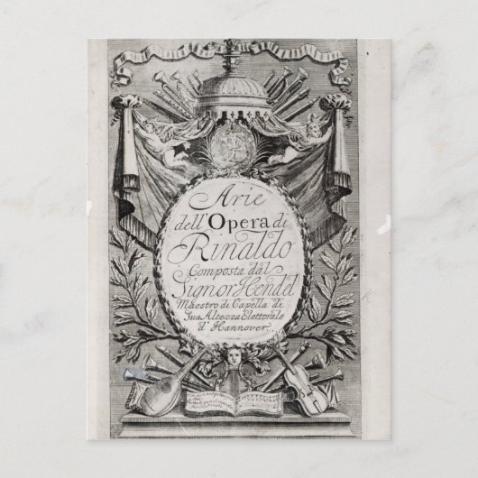 Rene Robert Cavelier de la Salleのグリフォン ポストカード (正面)