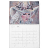 Renee L. Lavoieによる魔女のアートワーク カレンダー (1月 2027)