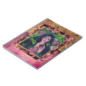 Renee Lavoieによるイブのリンゴのヘビ ノートブック (左側)