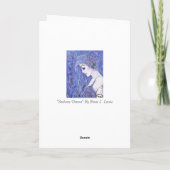 Renee Lavoieによるシーホースの夢のグリーティングカード カード (裏面)