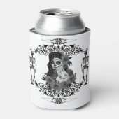 Renee Lavoieによる死んだゴシック美術の日 缶クーラー (缶正面)