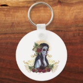 Renee Lavoieによる死んだ孔雀の芸術の日 キーホルダー (正面)