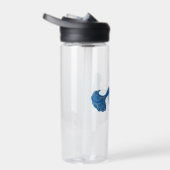 Renee LavoieによるMermaid in tub ウォーターボトル (右面)