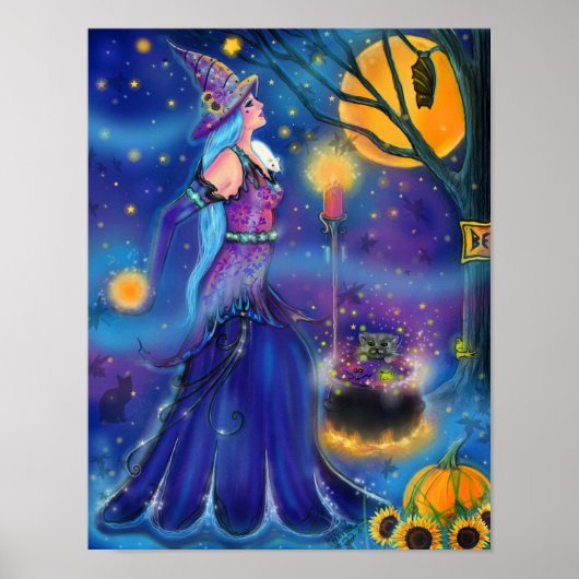 Renee Lavoie による Strange Brew の魔女 ポスター (正面)