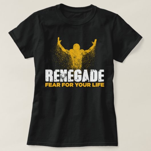 RENEGADEクラシック Tシャツ (デザイン正面)