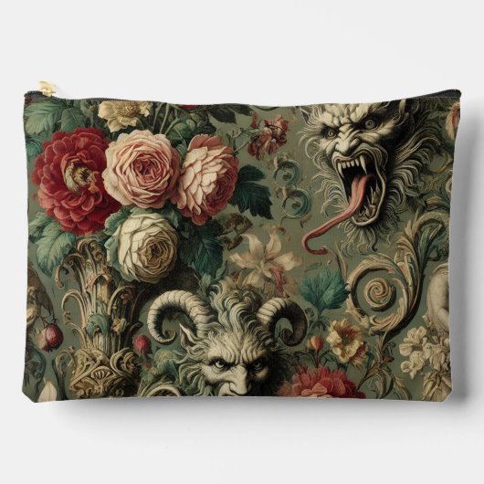 🩸 Renegade Harvest – Gothic Victorian Portrait アクセサリーポーチ (正面)