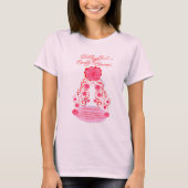 Renew Your Mind I - サンセットピーチ Tシャツ (正面)