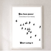 Renew Your Mind Wall Art–Metanoia Christian Poster ポスター