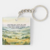 Renewed Strength in the Lord Christian キーホルダー (裏面)