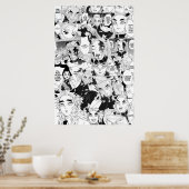 Rengoku Aniki Collage Demon Slayer  ポスター (キッチン)