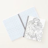 Rengoku inspired manga style ノートブック (内部)