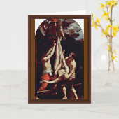 Reniギド著セントピーターのはりつけ カード (黄色い花)