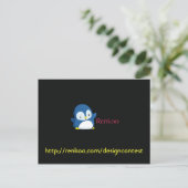 Renkooのデザインのコンテストの郵便はがき 案内ポストカード (スタンド正面)