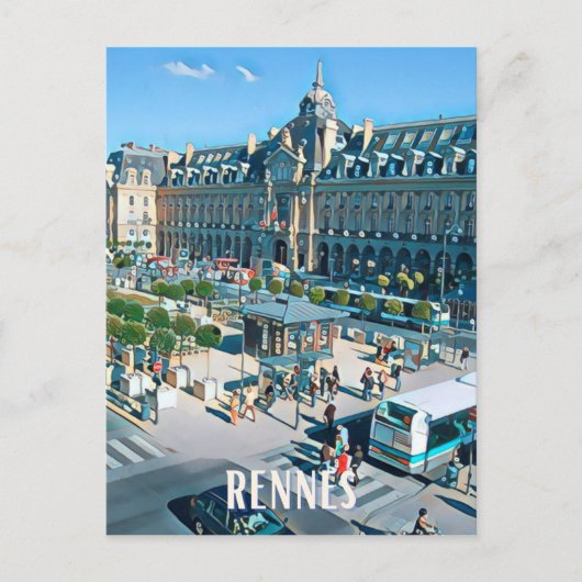 Rennes Photo Vintage  ポストカード (正面)
