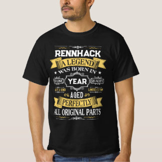 RENNHACK 伝説の生まれた年 Tシャツ
