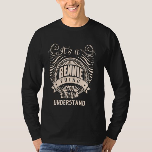 RENNIE Thingである Tシャツ (正面)