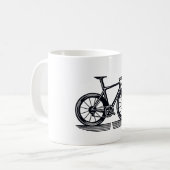 Rennrad コーヒーマグカップ (正面左)