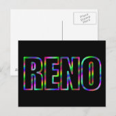 RENO ネオン ポストカード (正面/裏面)