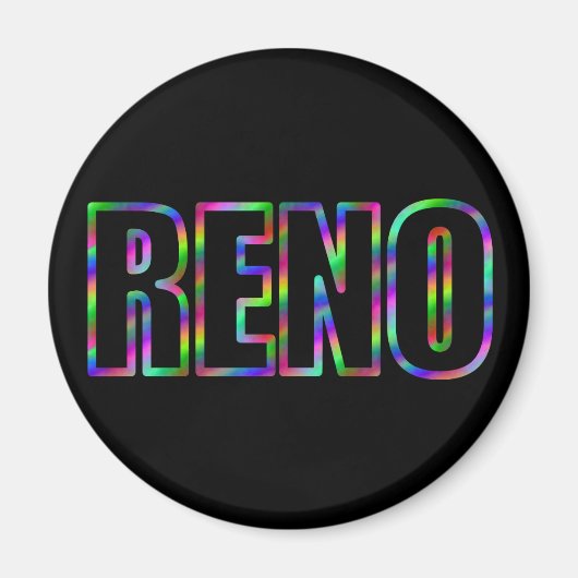 RENO ネオン マグネット (正面)