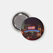Reno Arch Sign #1 Round Magnet マグネット (正面/裏面)