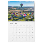 Reno Balloon 2024カレンダー カレンダー (1月 2027)