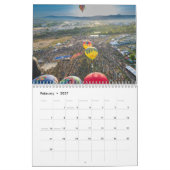 Reno Balloon 2026 カレンダー (2月 2027)