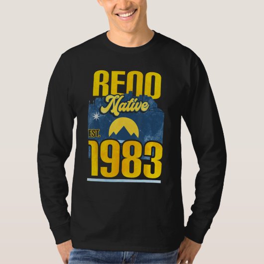 Reno Native Est. 1983 1 Tシャツ (正面)