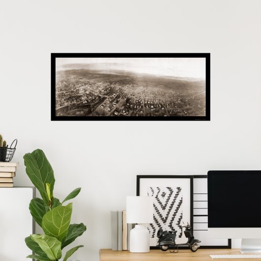 Reno NV航空写真1908 ポスター (ホームオフィス)